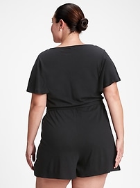 View large product image 6 of 7. Flutter Sleeve Romper