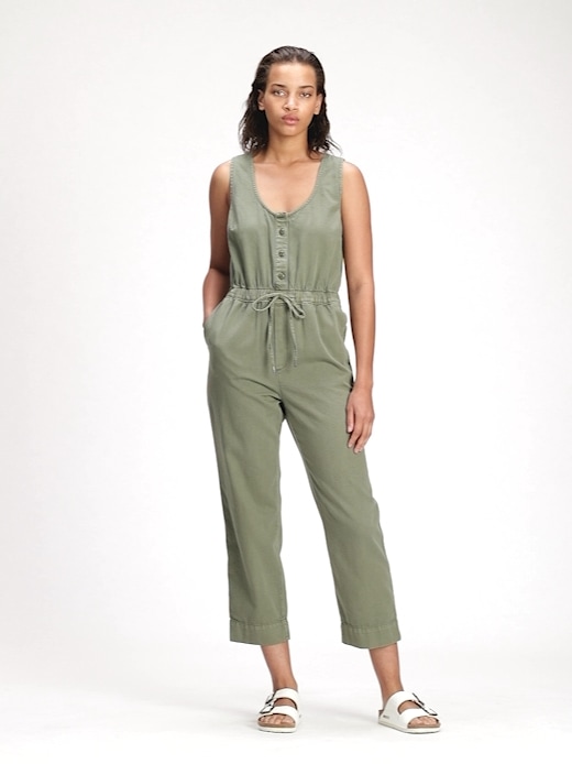 gap sleeveless jumpsuit