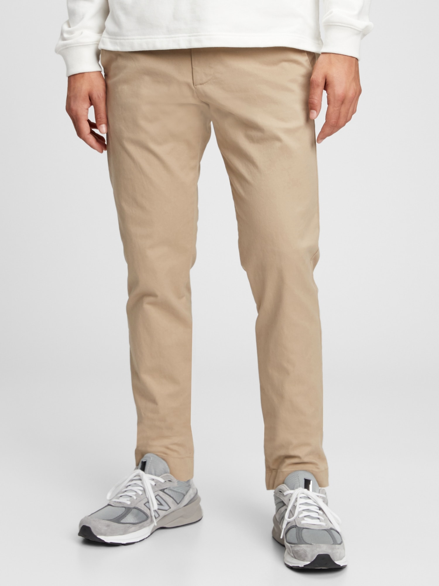 Buy Gap men belt loops dress pants charcoal Online | Brands For Less