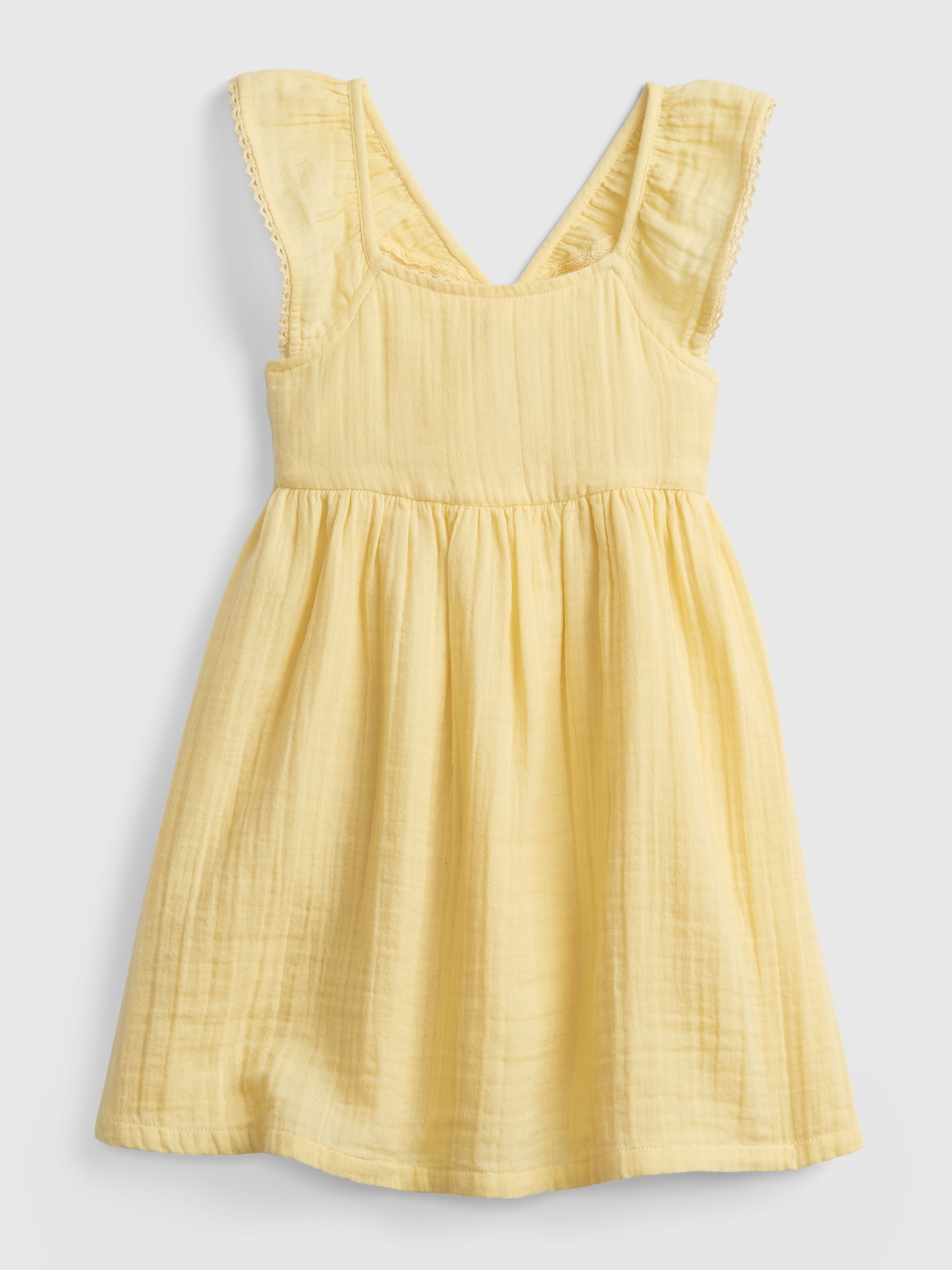 Toddler Gauze Flutter Dress | Gap