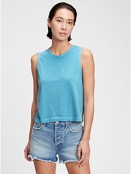 gap shrunken muscle tank