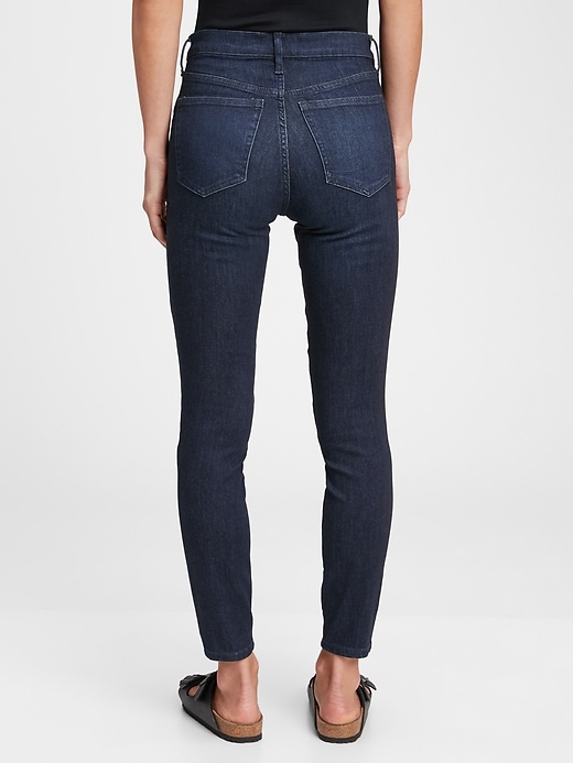 High Rise Skinny Jeans with Washwell | Gap
