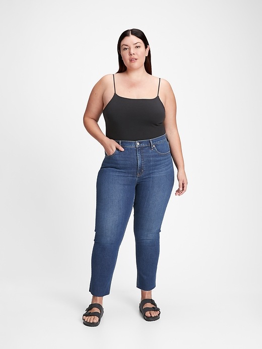 gap black cigarette jeans