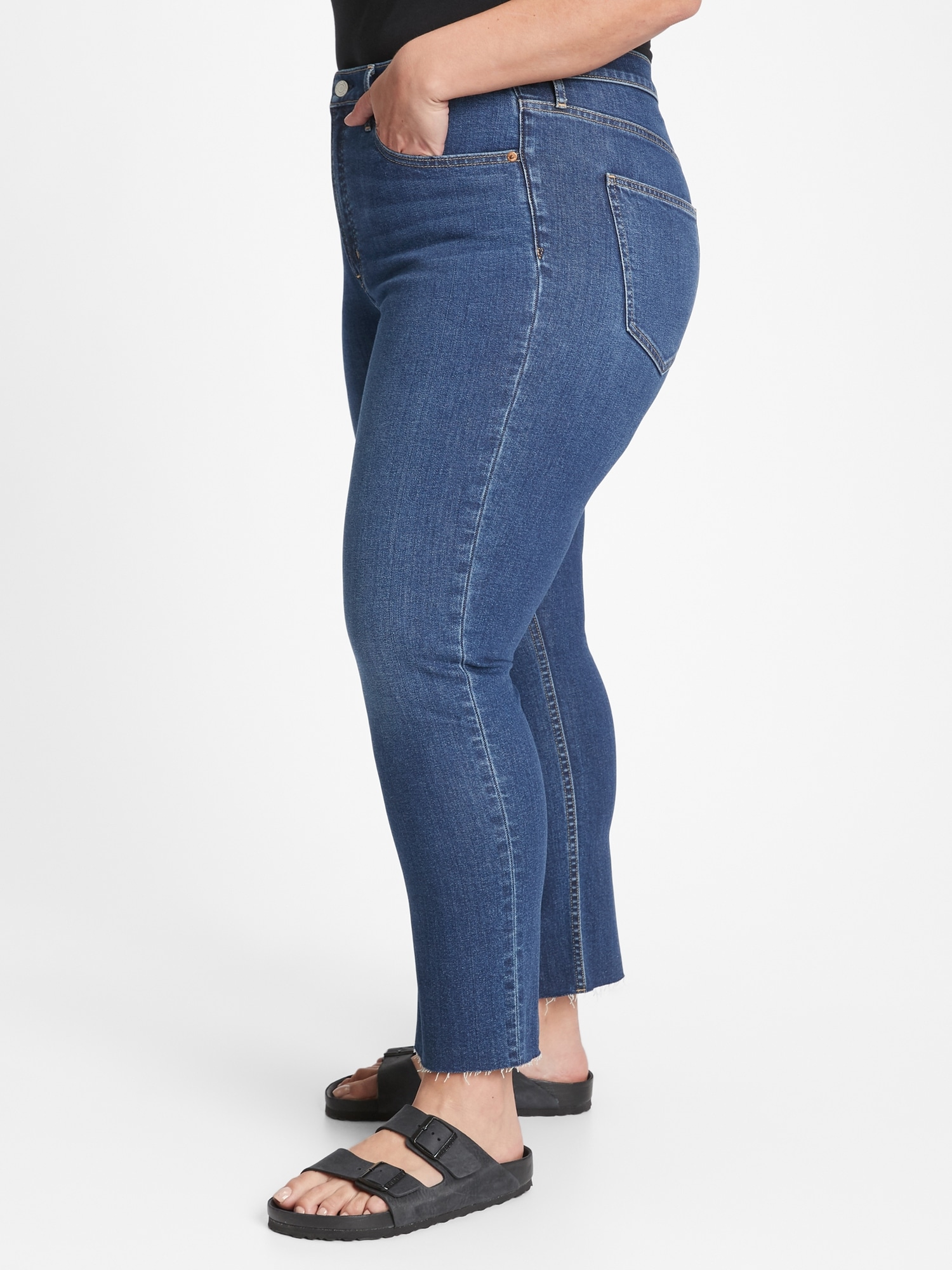 gap black cigarette jeans