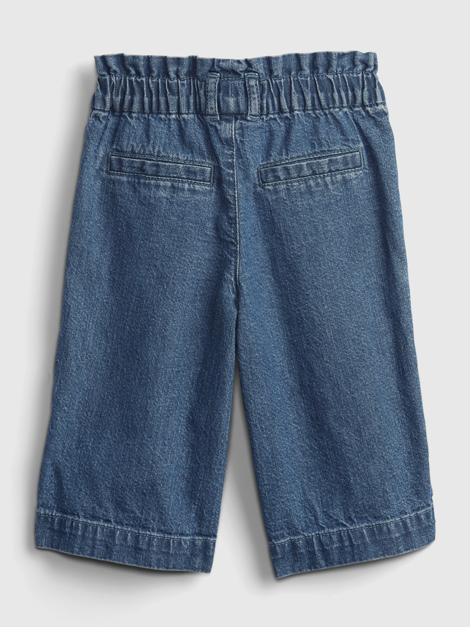 Toddler Wide-Leg Crop Jeans with Washwell™