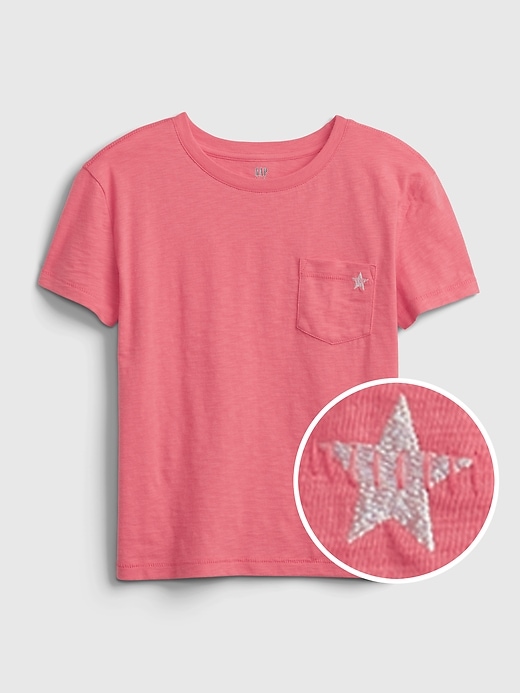 View large product image 1 of 1. Kids Organic Cotton T-Shirt
