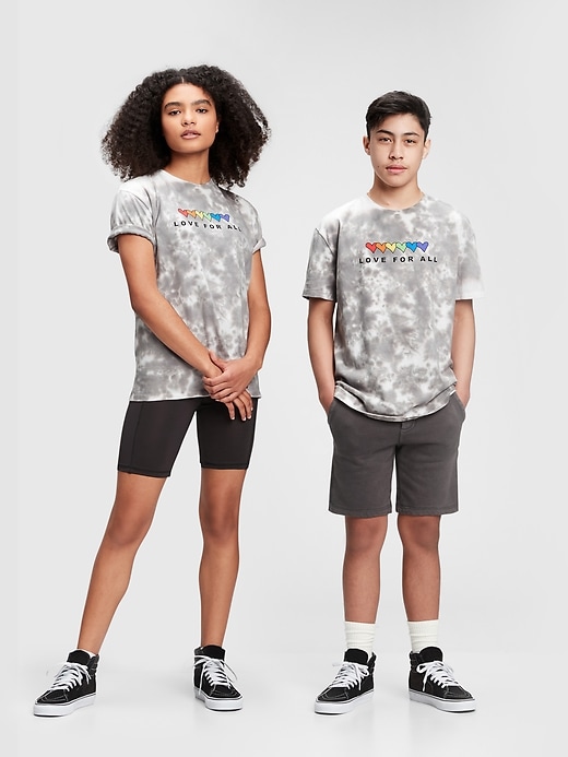 Image number 3 showing, The Gap Collective Pride Teen 100% Organic Cotton T-Shirt