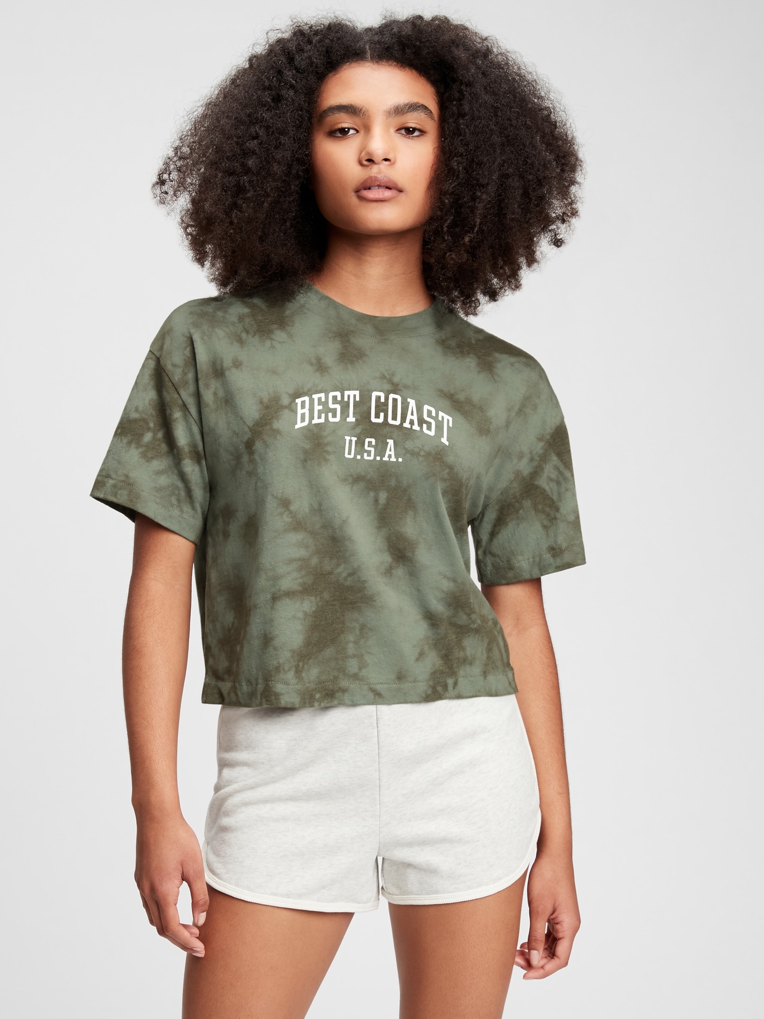 gap crop t shirt