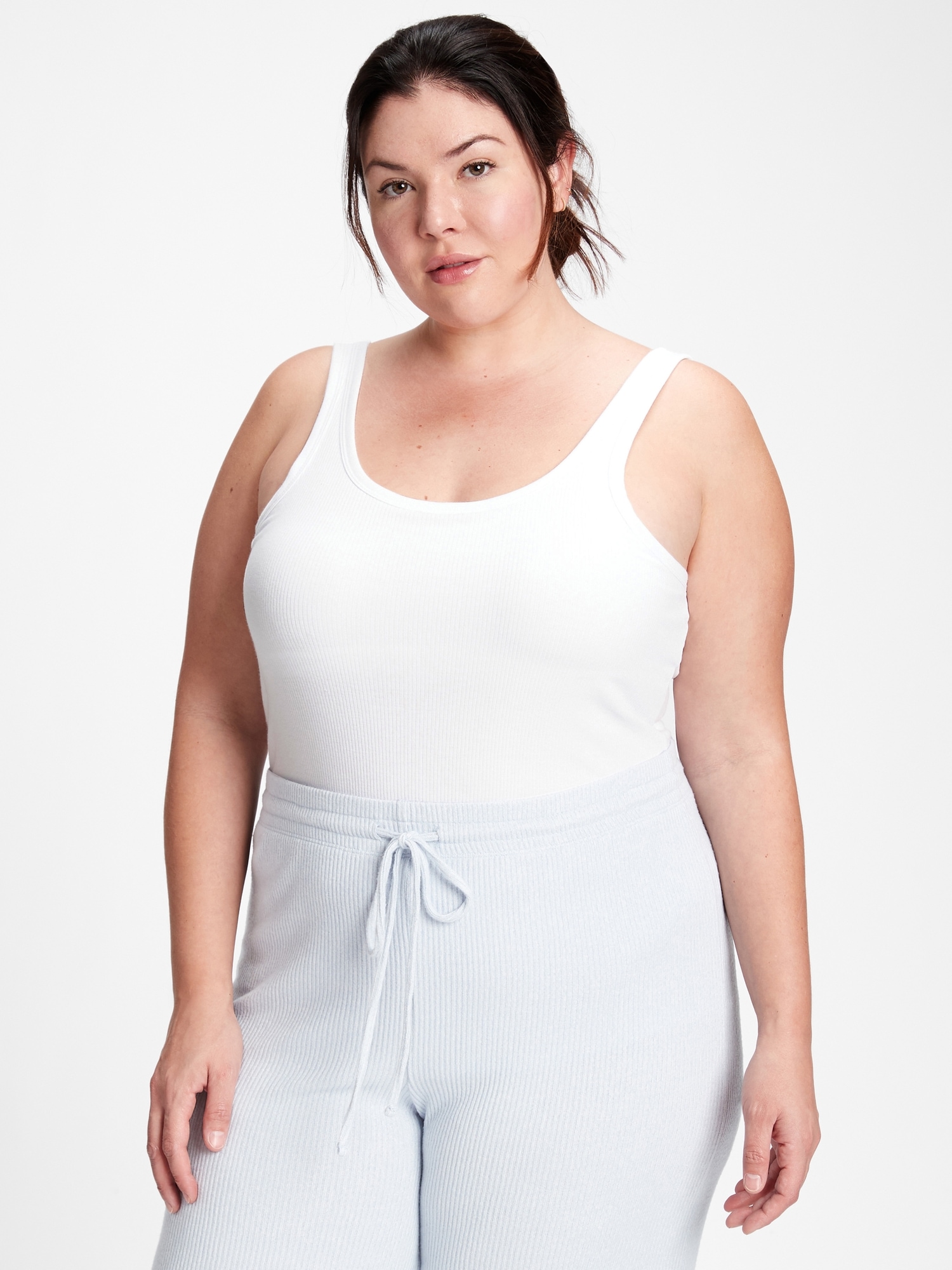 Gap Forever Favorite Support Tank Top white. 1