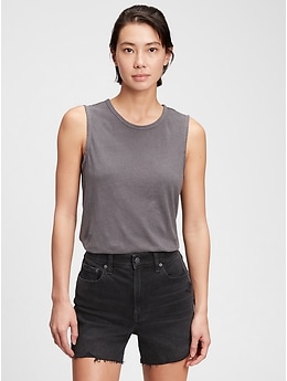 Shrunken Muscle Tank Top | Gap