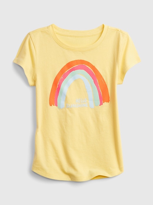 Image number 1 showing, Kids 100% Organic Cotton Graphic T-Shirt