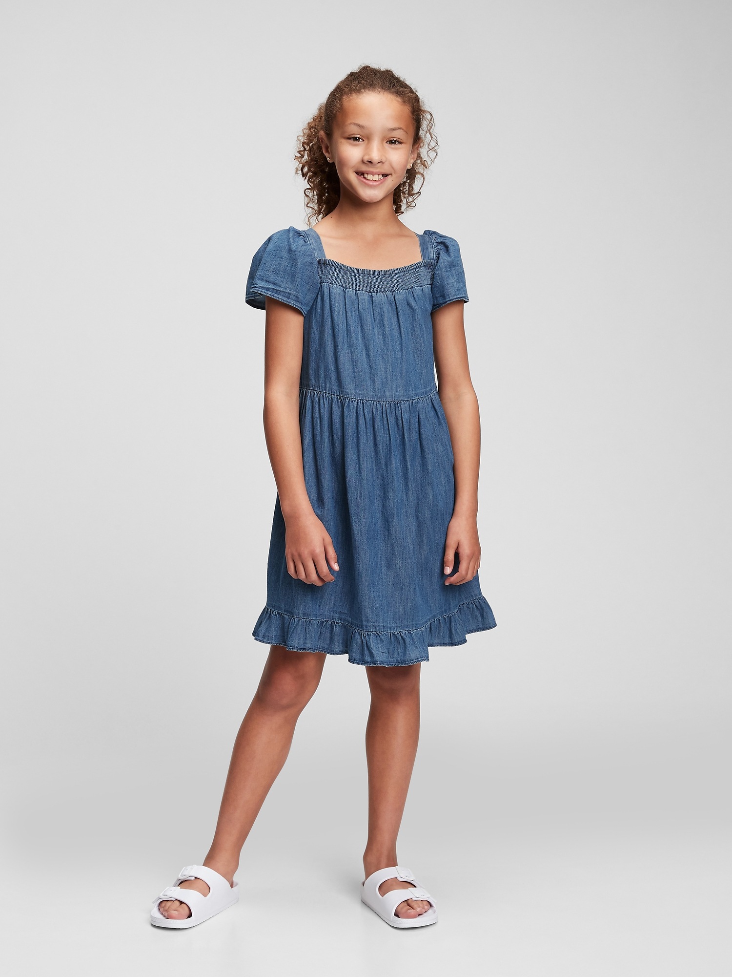 Gap girls store denim dress