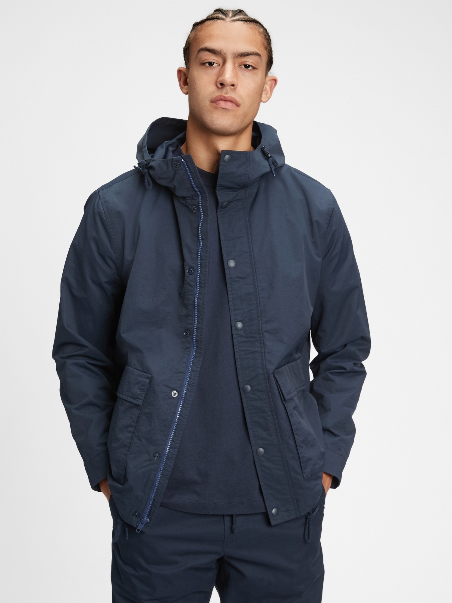 90's GAP nylon anorak jacket / size S #gap #anorak #fashion