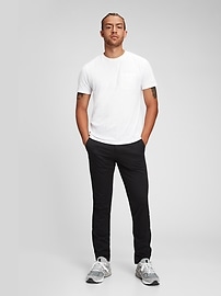 gap khaki slim stretch