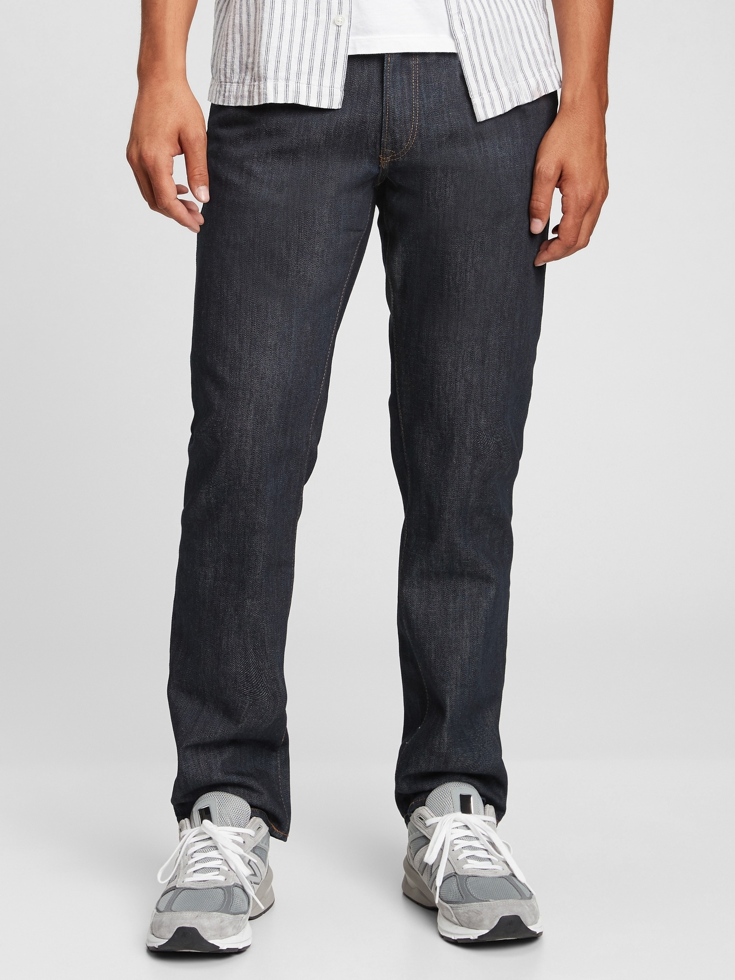 Straight Jeans With Washwell™ Gap