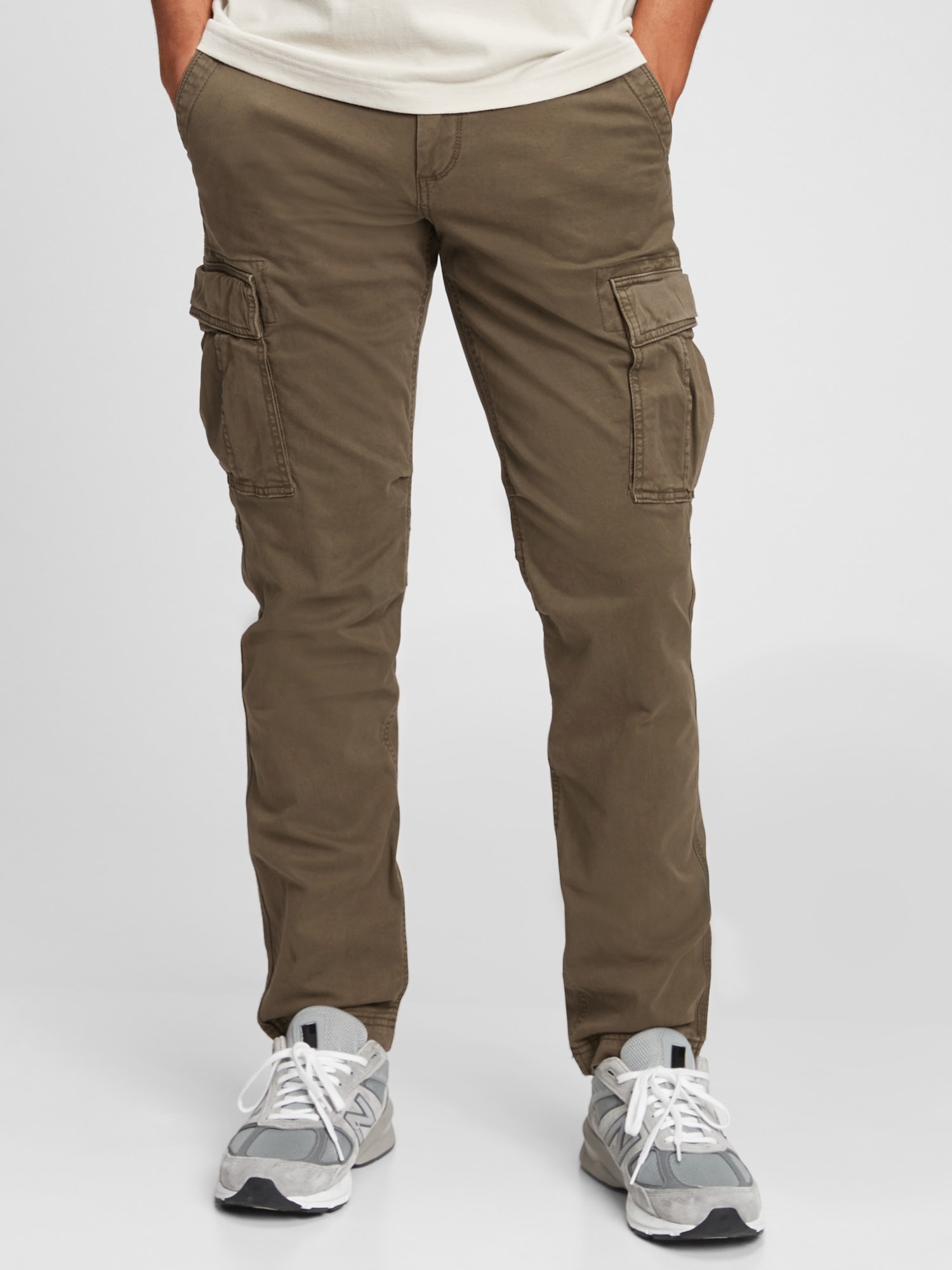 Gap Cargo Pants With Flex In Canyon Brown