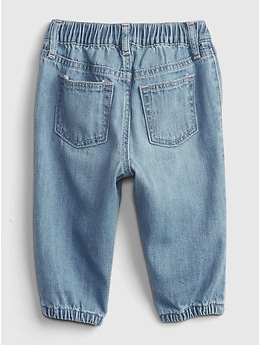 Baby Organic Cotton Bubble Jeans | Gap