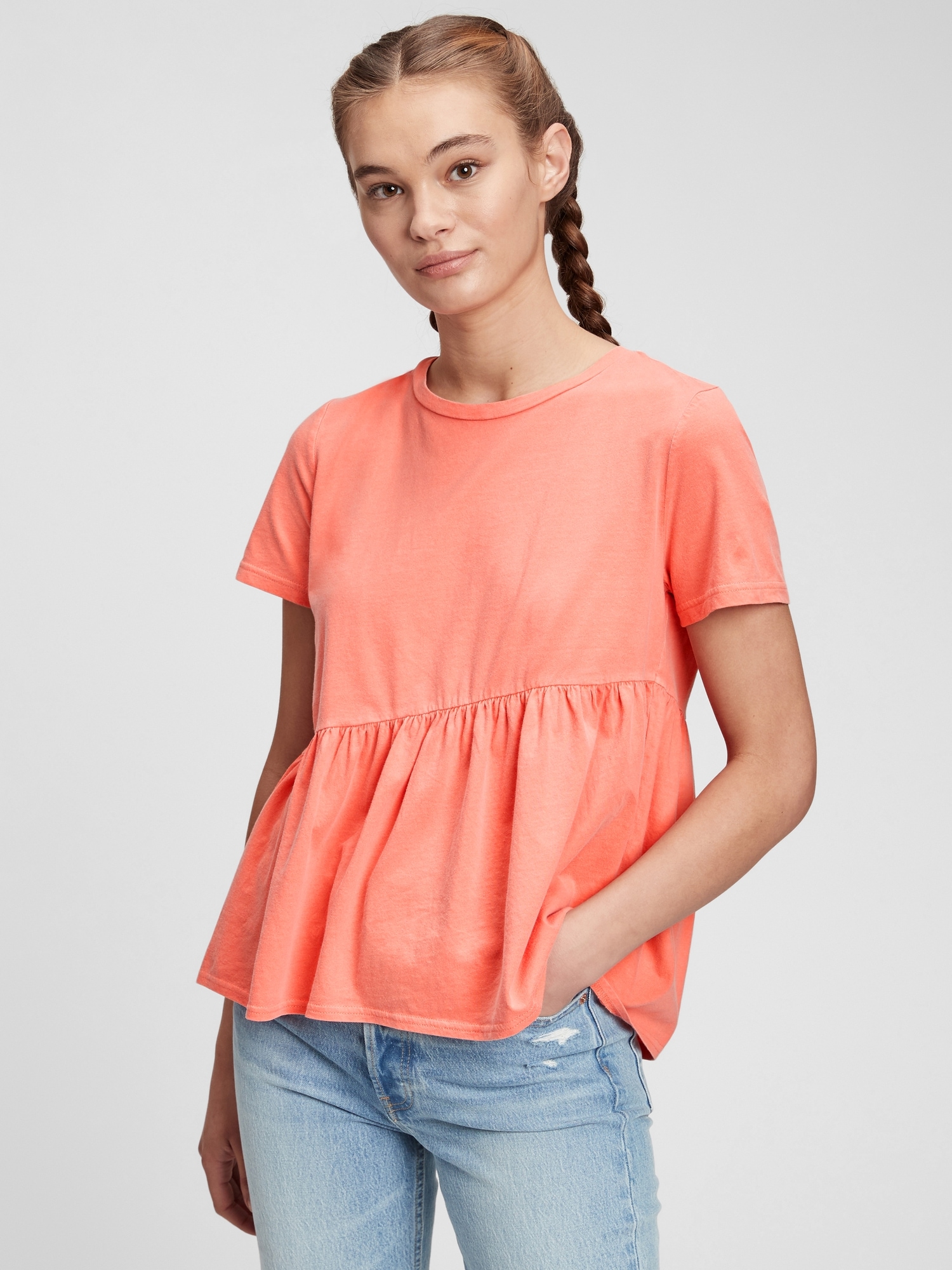 asymmetrical hem shirt