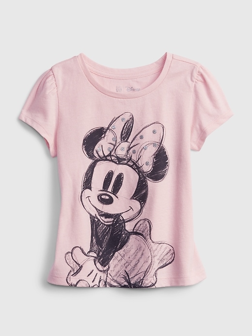 Image number 1 showing, babyGap &#124 Disney Minnie Mouse 100% Organic Cotton Mix and Match Graphic T-Shirt