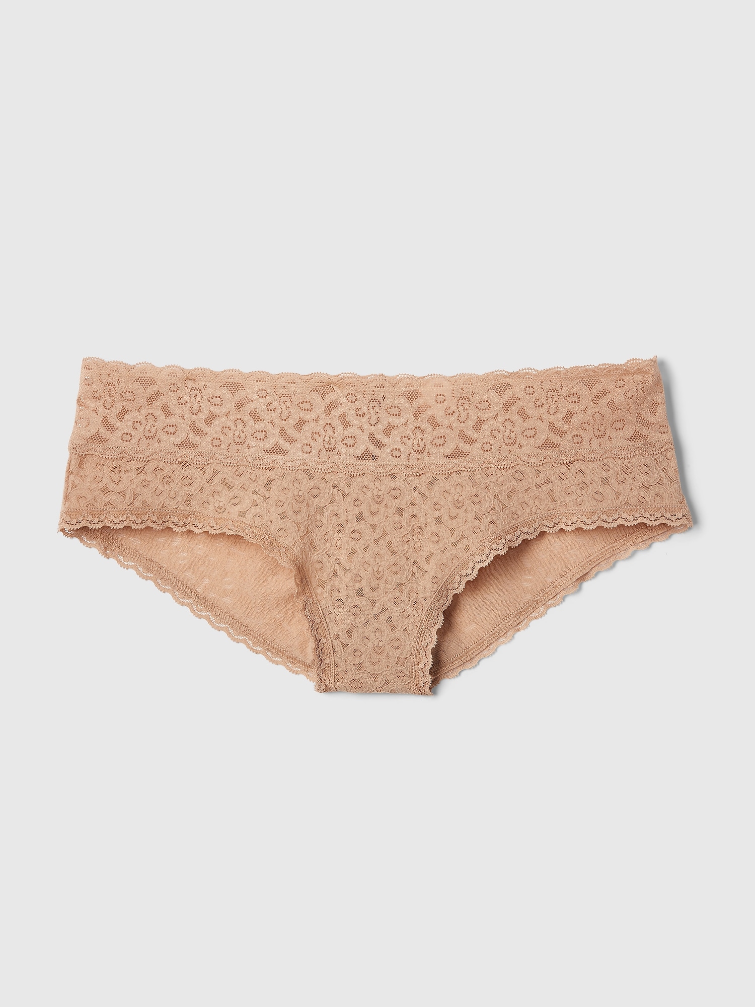 Ardene Lace Back Invisible Cheeky in Light Pink, Size