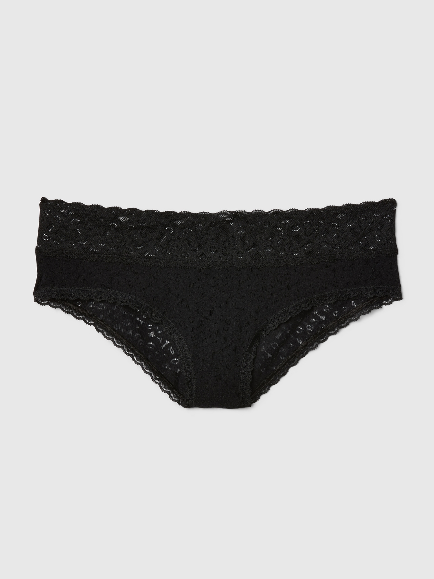 Women's Clearance Lace Waist Brief 6-pack made with Organic Cotton