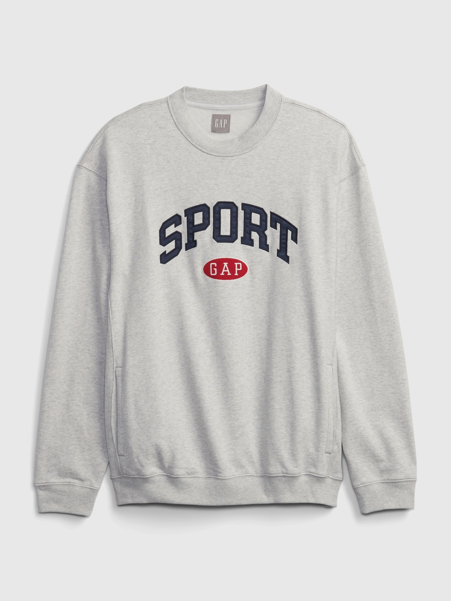 Gap Sports Logo Crewneck Sweatshirt | Gap