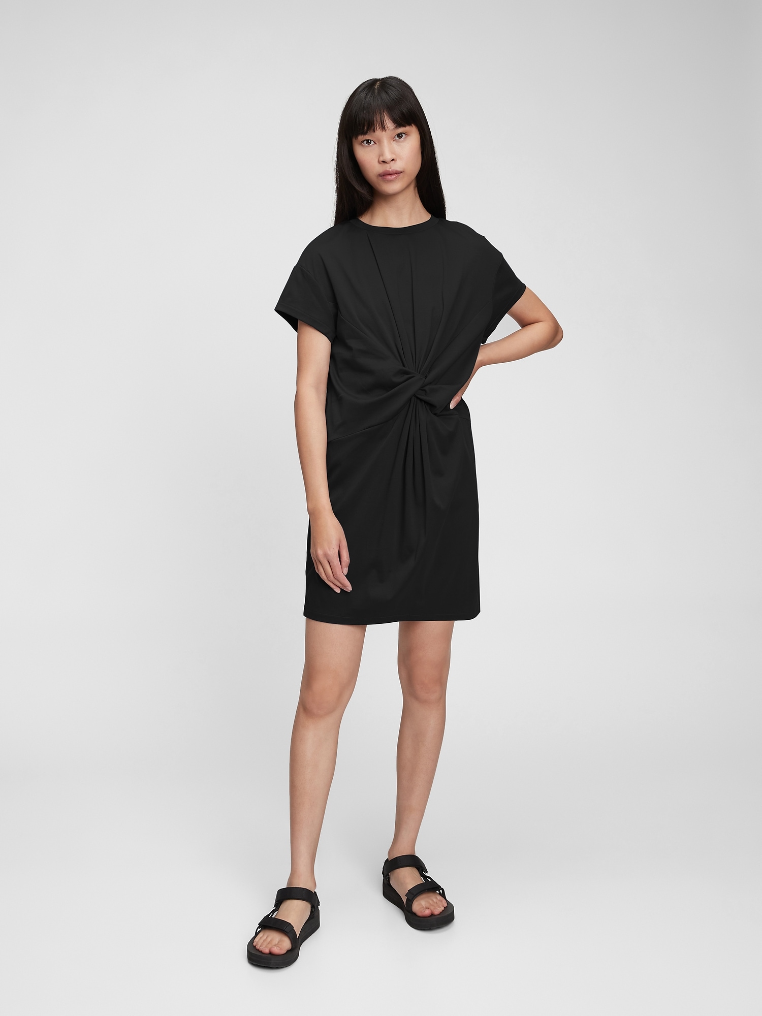 Knot-Waist Dress | Gap