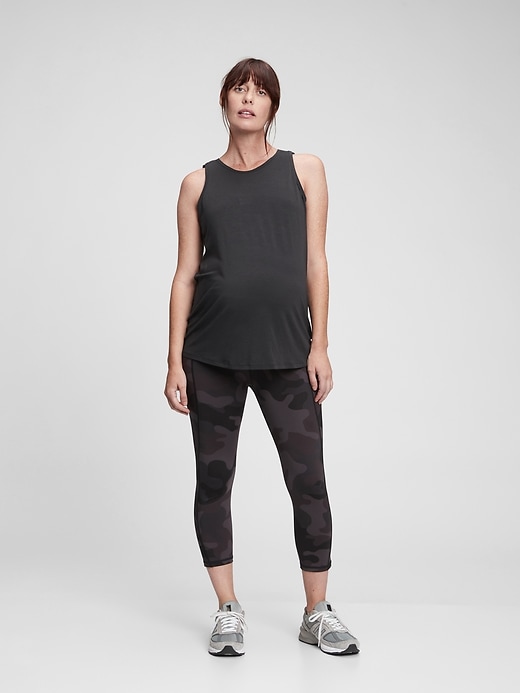 Image number 3 showing, Maternity GapFit Relaxed Breathe Tank Top