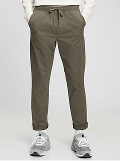 gap mens twill pants