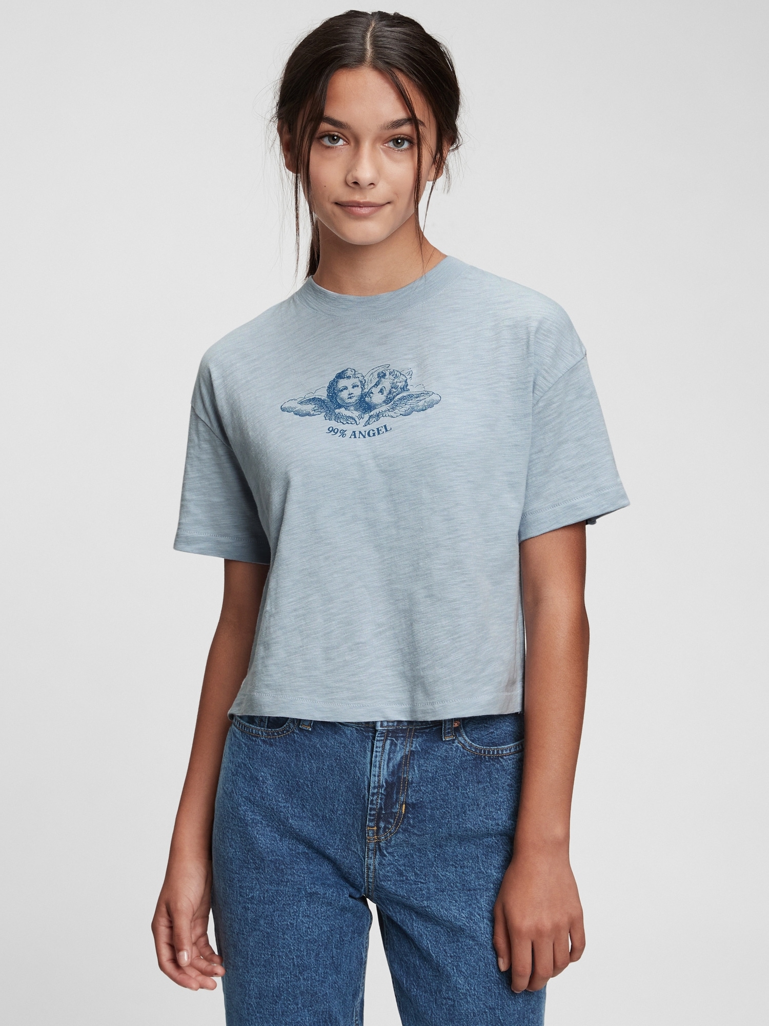 Teen 100% Organic Cotton Graphic T-Shirt | Gap