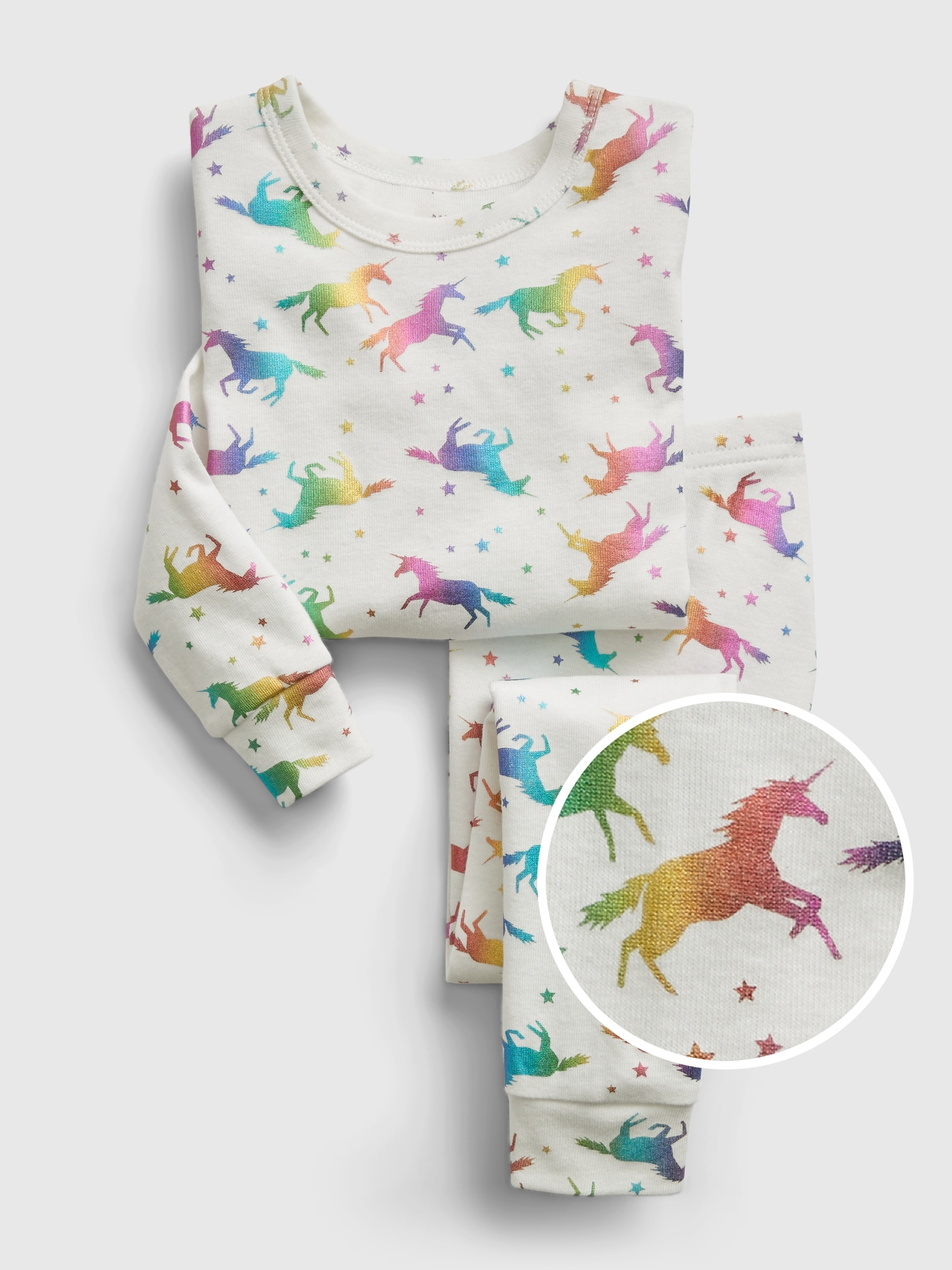 Gap store unicorn pajamas