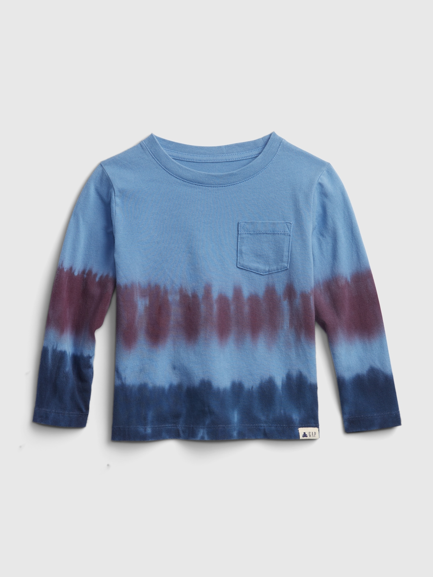 Toddler 100% Organic Cotton Dip-Dye Mix and Match Pocket T-Shirt