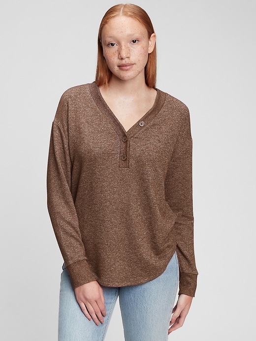 gap womens henley shirt