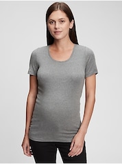 Buy Gap White Maternity Long Sleeve Breathable T-Shirt from Next Luxembourg