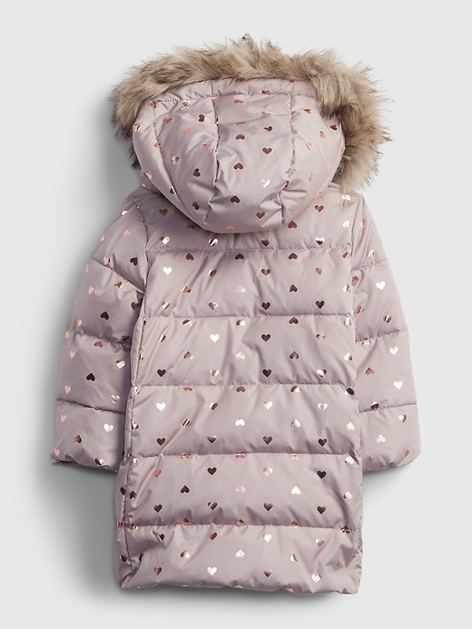 Image number 2 showing, Toddler ColdControl Ultra Max Long Puffer Jacket