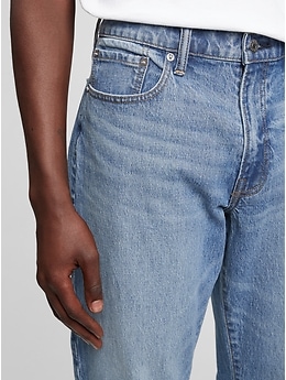 gap pegged boyfriend jeans