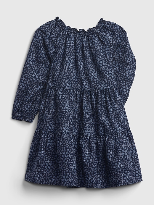 Image number 2 showing, Toddler Tiered Ruffle-Neck Dress