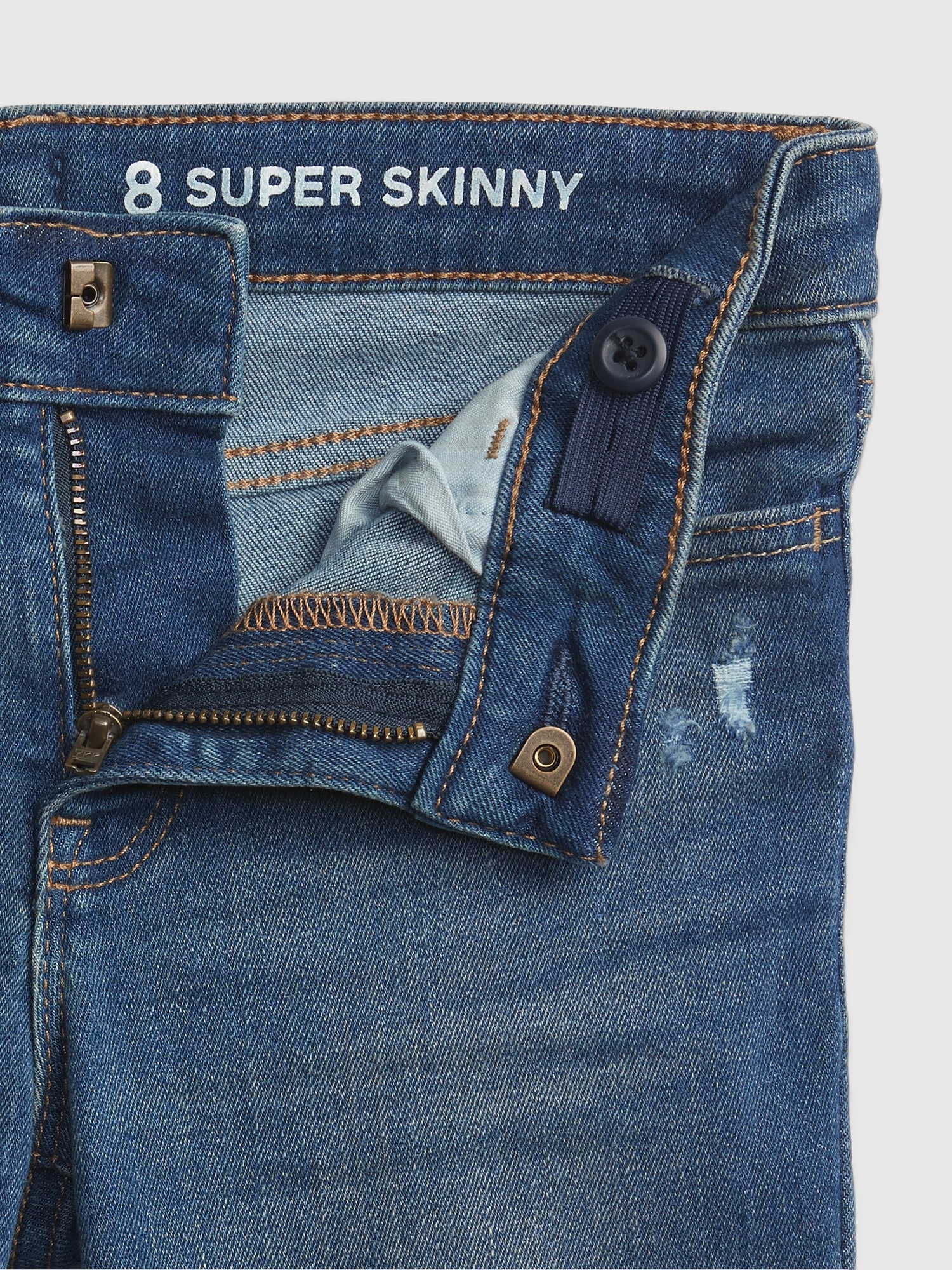 Kids Mid Rise Super Skinny Jeans | Gap