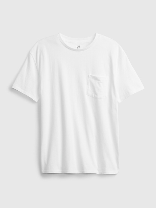 Image number 2 showing, Teen 100% Organic Cotton Pocket T-Shirt