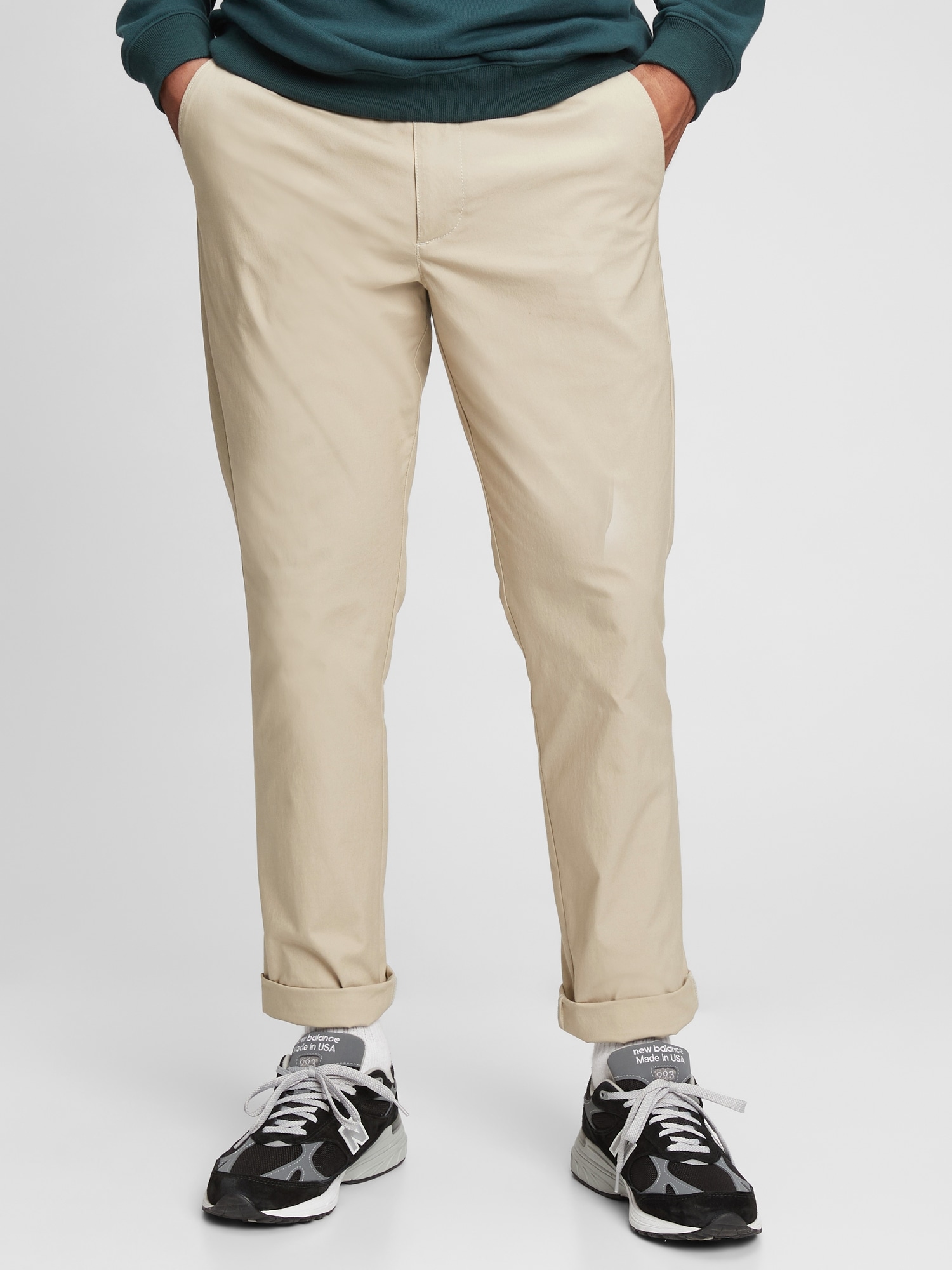 GapFlex Slim Pull-On Easy Pants With E-Waist | Gap