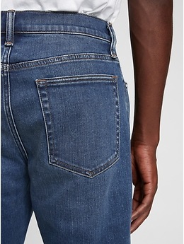 Shop Men BLACKWASH1 Slim GapFlex Soft Wear Jeans with Washwell - 32W/30L -  244 AED in KSA