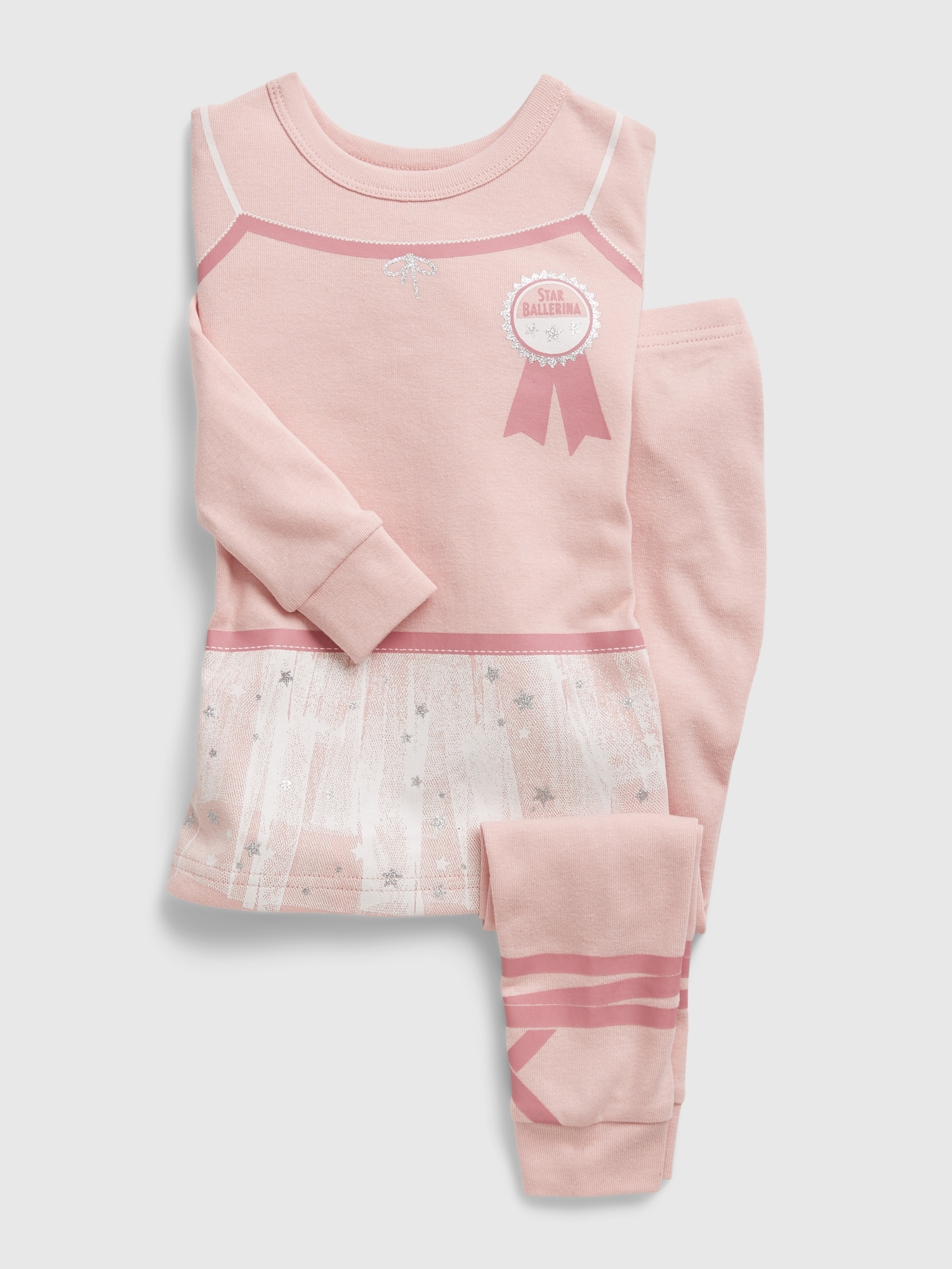 BabyGap 100% Organic Cotton Ballerina Graphic PJ Set | Gap