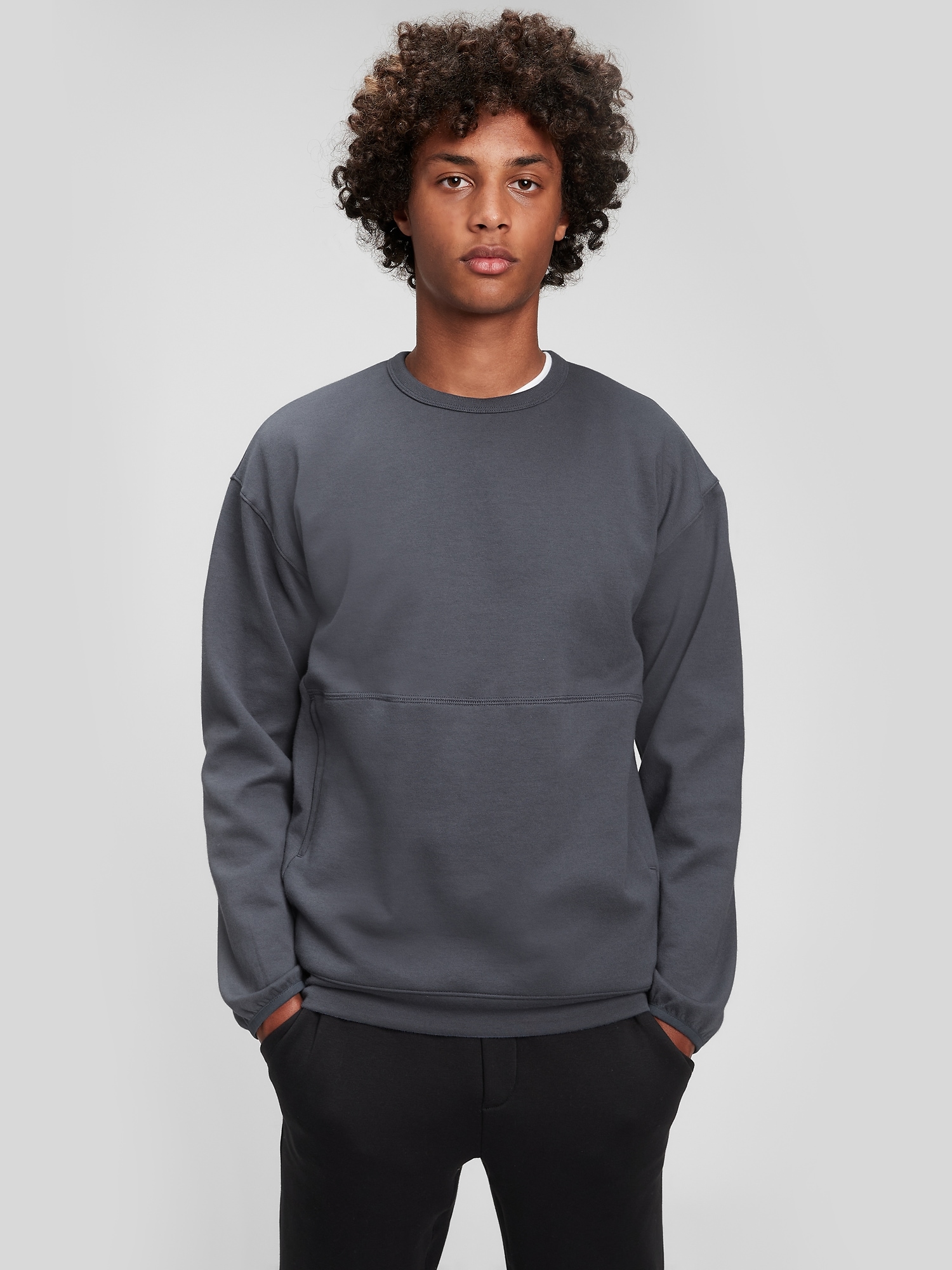 Teen Fit Tech Crewneck Sweatshirt | Gap