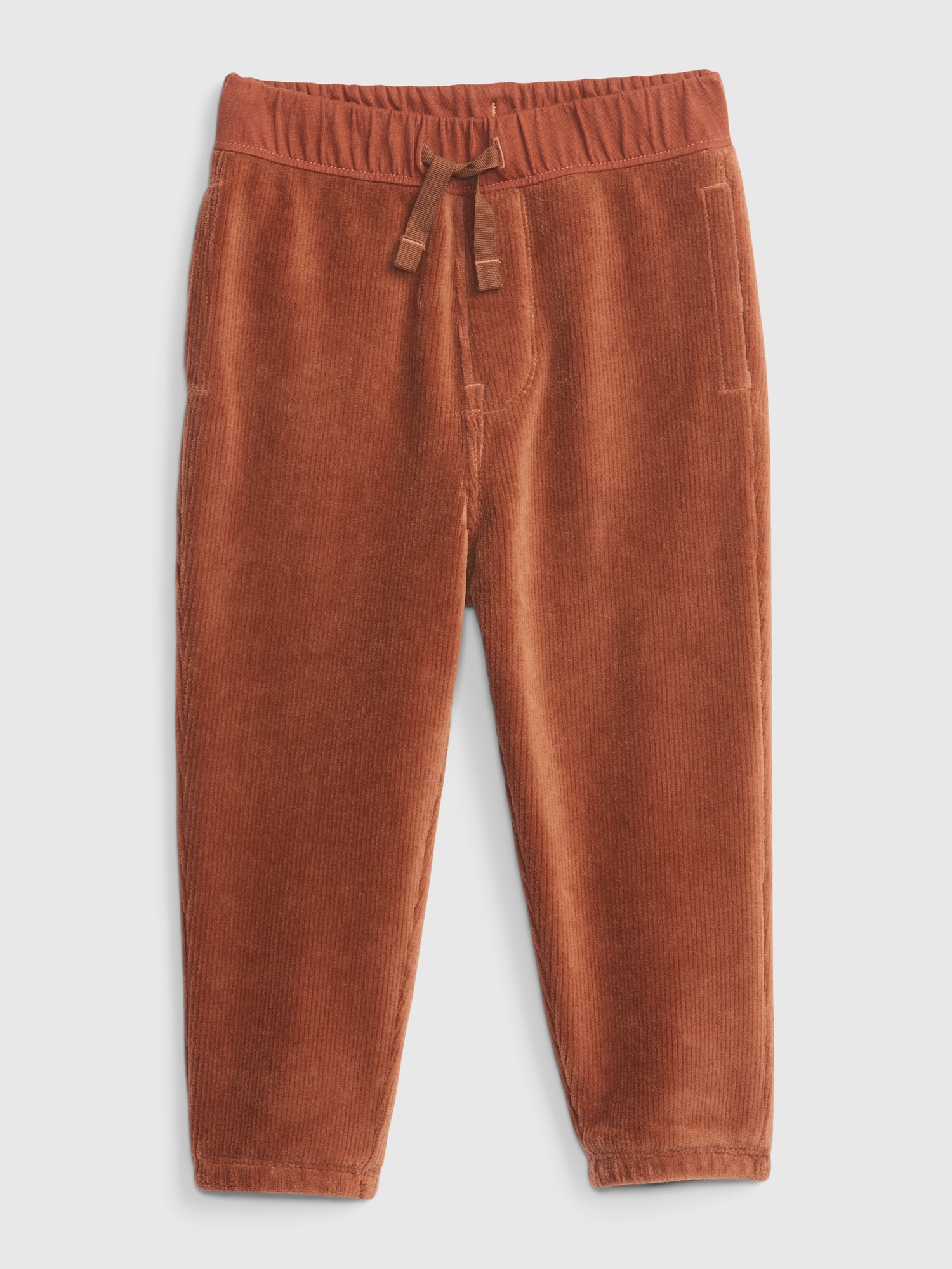 brown corduroy joggers