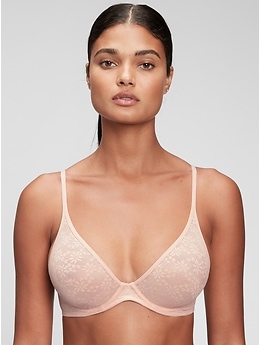 gap, underwire cuts, gore keeps riding up 30D - Passionata