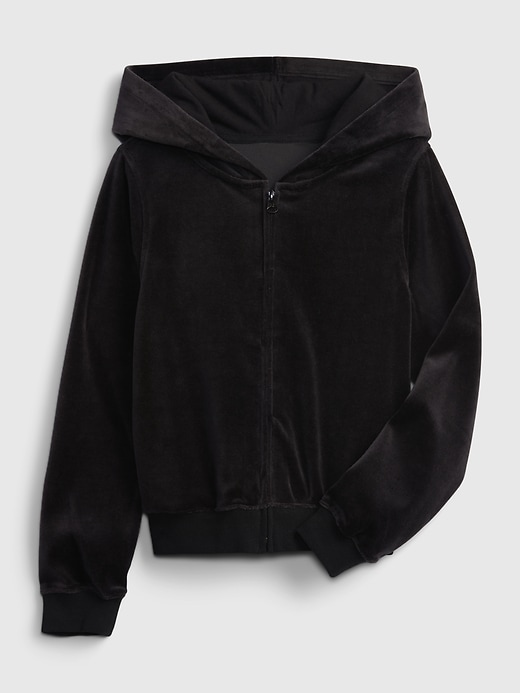 View large product image 1 of 1. Kids Velour Hoodie