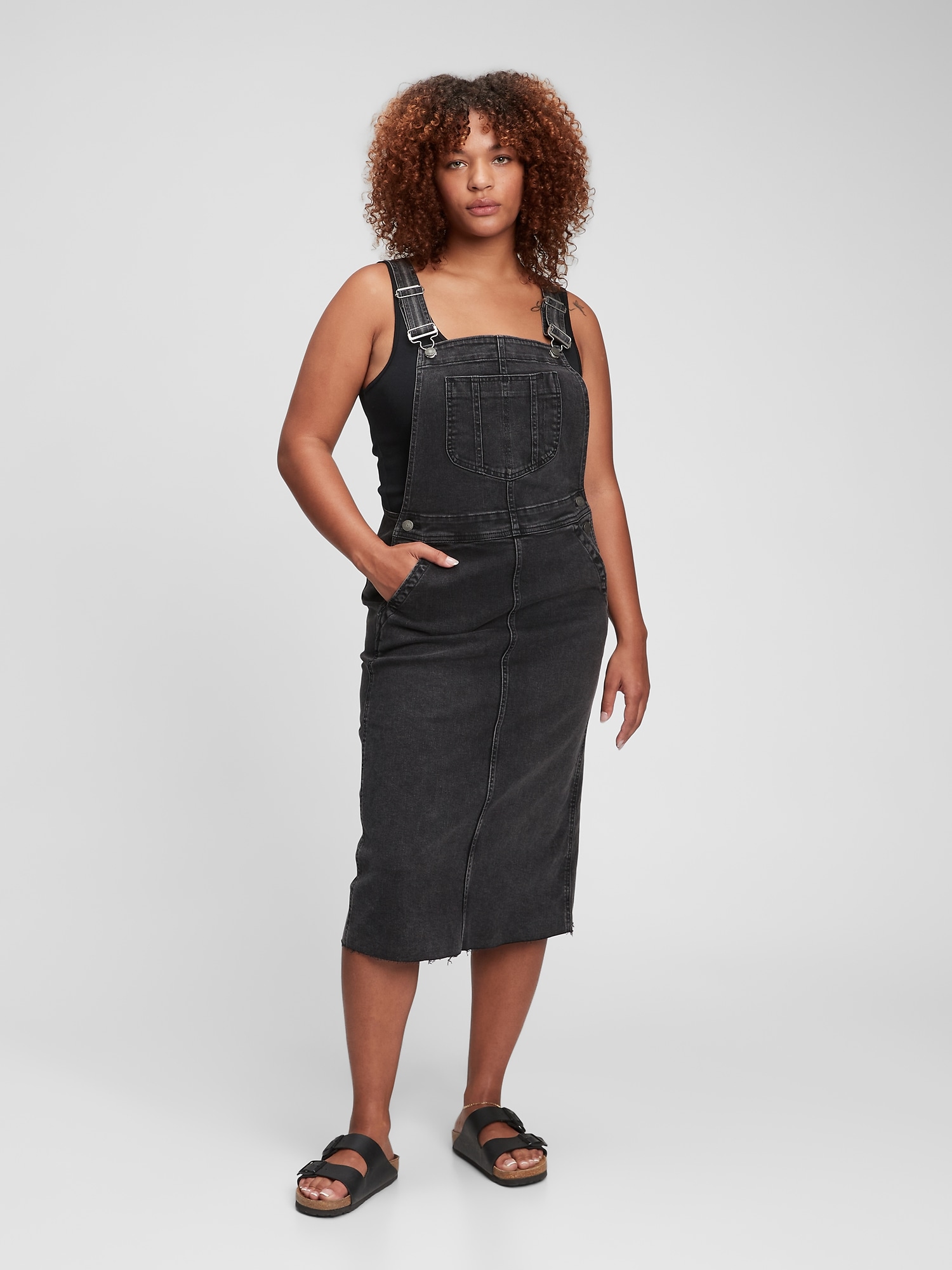 Black on sale skirtall overall