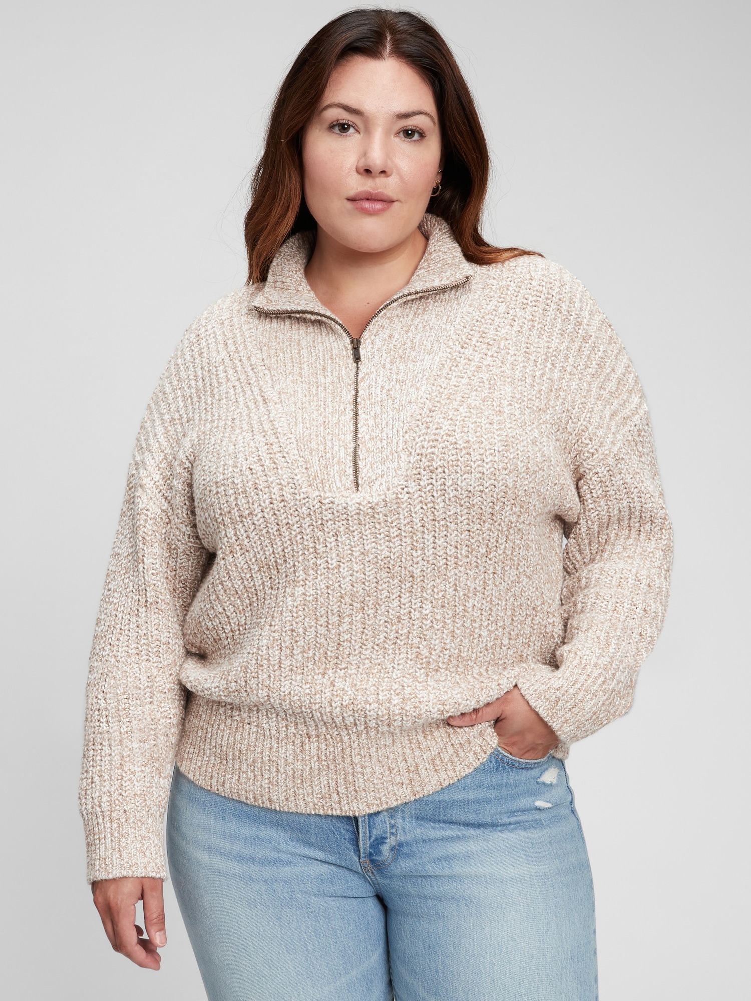 Cozy half zip on sale sweater