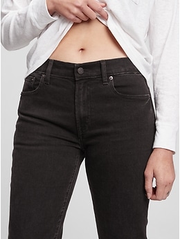 Gap black deals girlfriend jeans