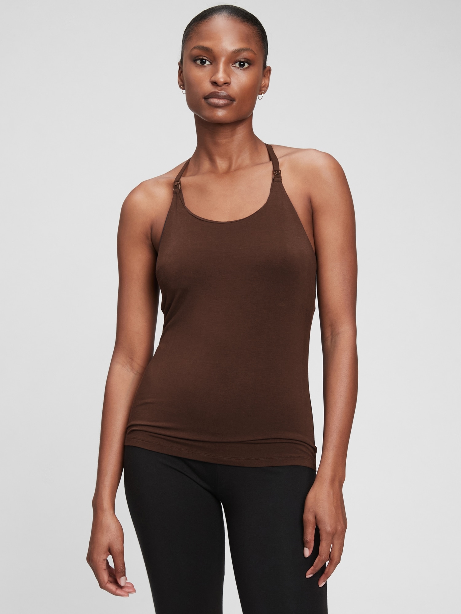 Lined Cami Bra Top with Adjustable Straps